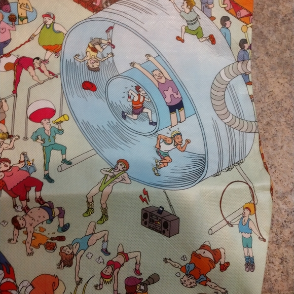 OZAKI flat tote NEW from CES LV 2015 limited print - Picture 8 of 15